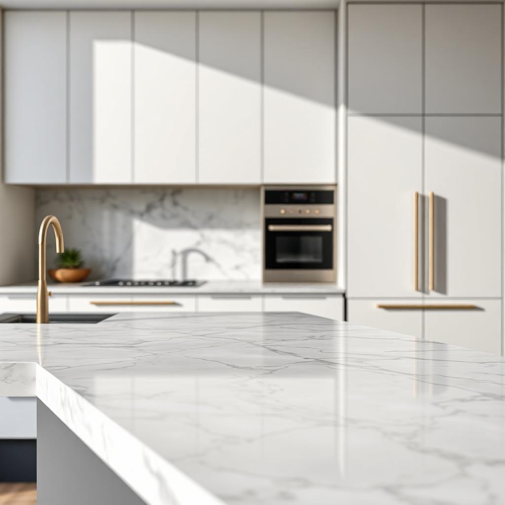 kitchen countertop marble